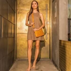 Weaved Crossbody Tan